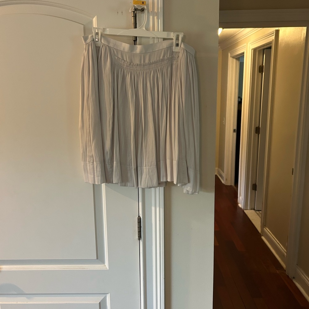 Banana Republic Pale Violet Pleated Skirt